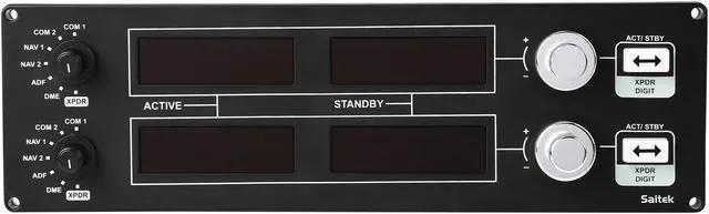 Alt view image 2 of 6 - Saitek PRO Flight Radio Panel