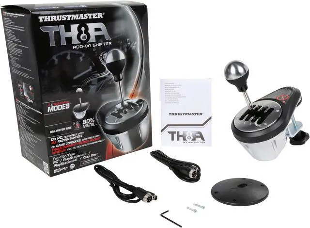 Alt view image 6 of 6 - Thrustmaster TH8A Add-On Gearbox Shifter for (PS5, PS4, Xbox Series X|S, One and PC)