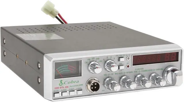 Alt view image 2 of 7 - Cobra 200-GTL DX Full featured AM/FM/SSB/CW 10 Meter Amateur Radio with Nigtwatch illumination