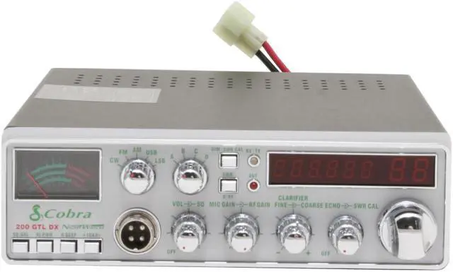 Alt view image 3 of 7 - Cobra 200-GTL DX Full featured AM/FM/SSB/CW 10 Meter Amateur Radio with Nigtwatch illumination