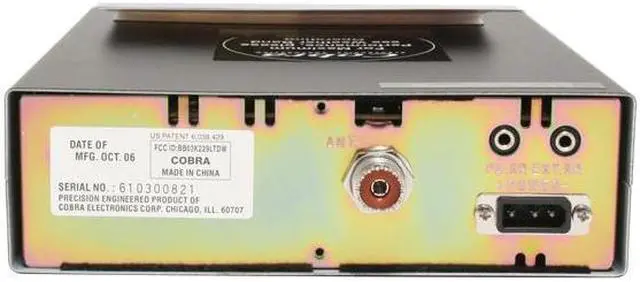 Alt view image 4 of 6 - Cobra 29-WXNWST Classic, fully featured with SoundTracker, Nightwatch illuminated front panel