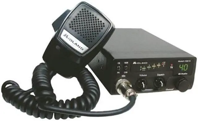Main image of MIDLAND 1001Z 40 Channel CB Radio With 4-Watt Output Power and Instant Channel 9