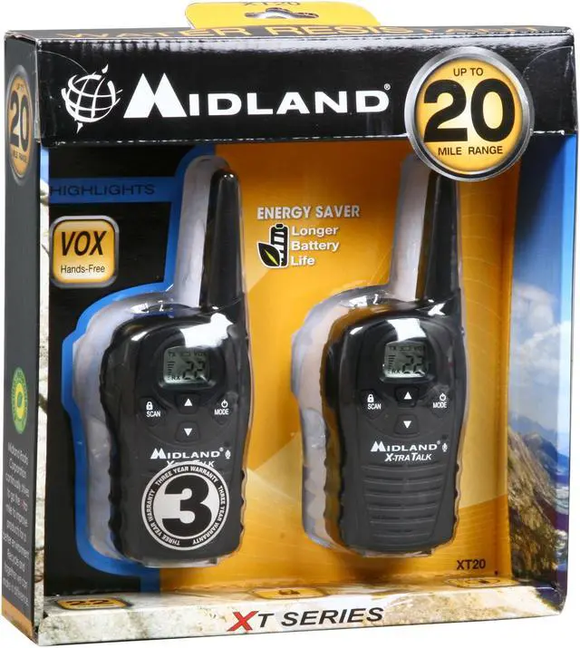 Alt view image 7 of 7 - MIDLAND xt20 Two-Way Radio