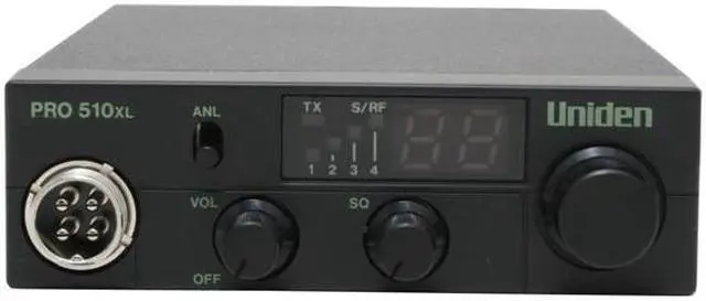Alt view image 2 of 7 - Uniden PRO510XL 40 Channel Compact Mobile CB Radio