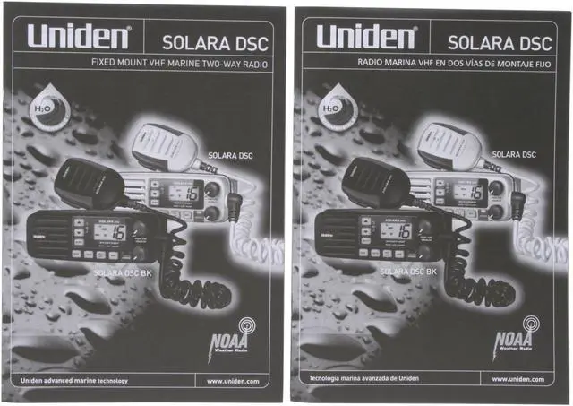 Alt view image 10 of 11 - Uniden SOLARA-DSC BLACK VHF Marine Radio
