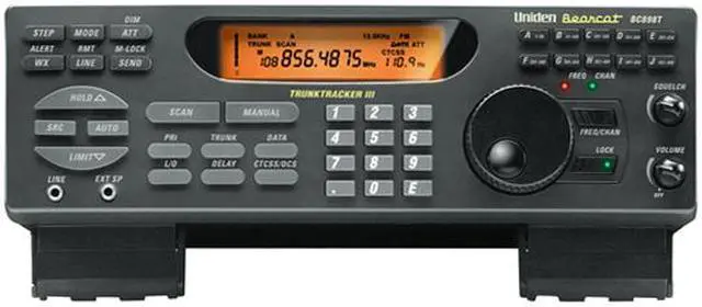 Alt view image 2 of 2 - Uniden BC-898T 500 Channel Programmable Base Scanner with TrunkTracker III