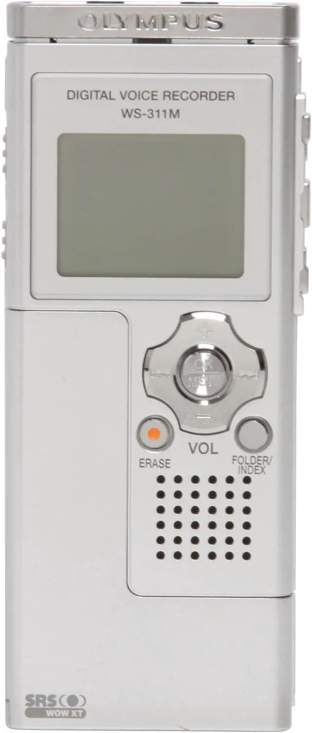 Alt view image 2 of 10 - OLYMPUS WS-311M USB PC Interface Digital Voice Recorder with Music Player