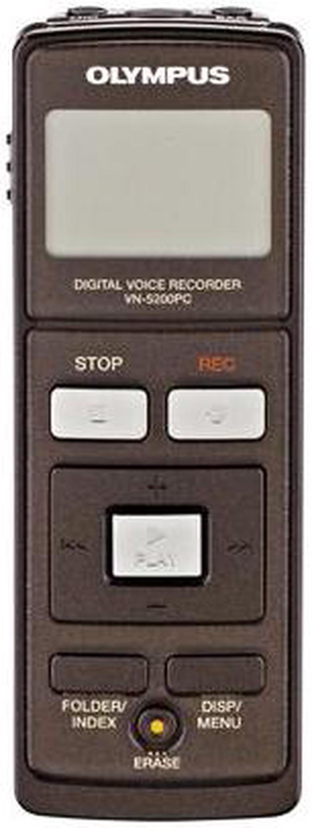 Alt view image 3 of 6 - OLYMPUS VN-5200PC USB PC Interface Digital Voice Recorder