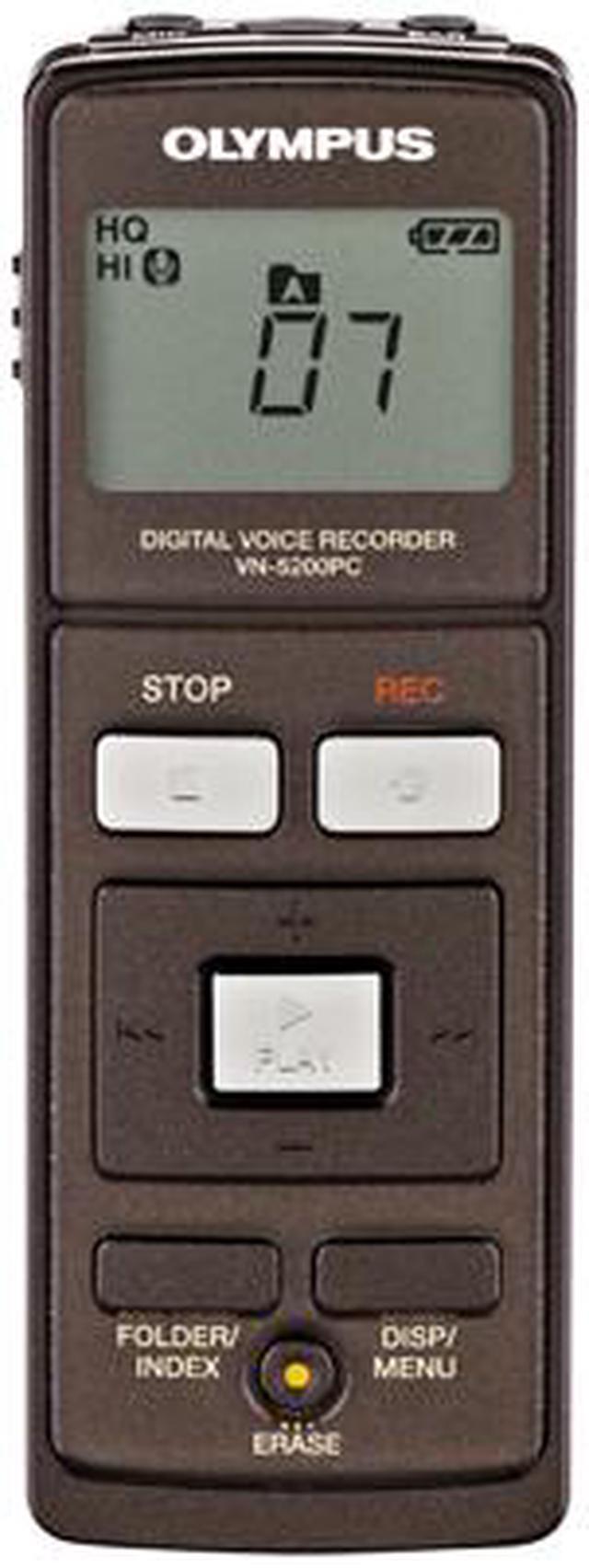 Alt view image 2 of 6 - OLYMPUS VN-5200PC USB PC Interface Digital Voice Recorder