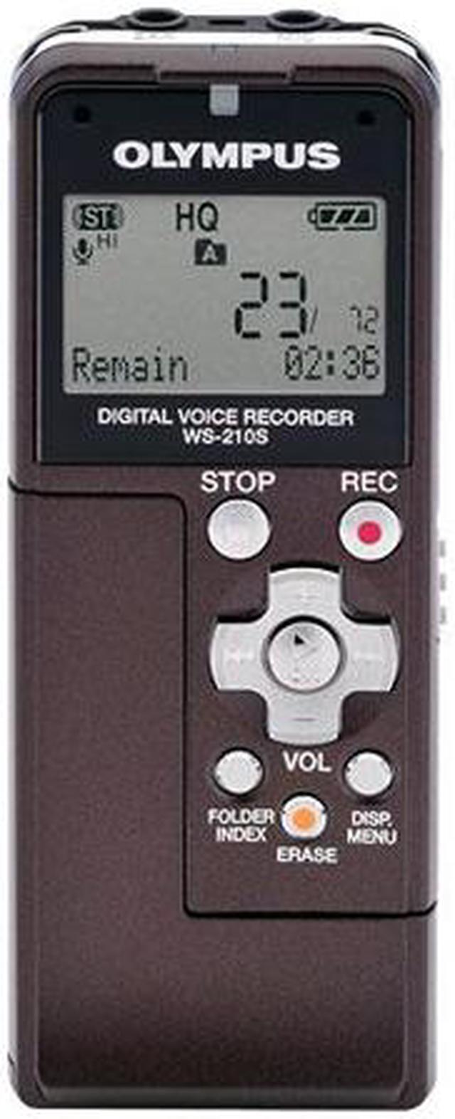 Alt view image 2 of 4 - OLYMPUS WS-210S USB PC Interface Digital Voice Recorder