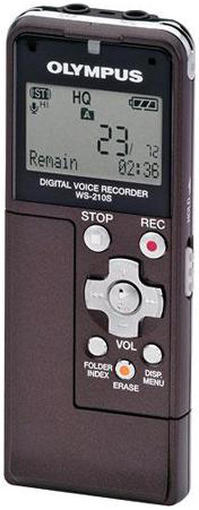 Main image of OLYMPUS WS-210S USB PC Interface Digital Voice Recorder