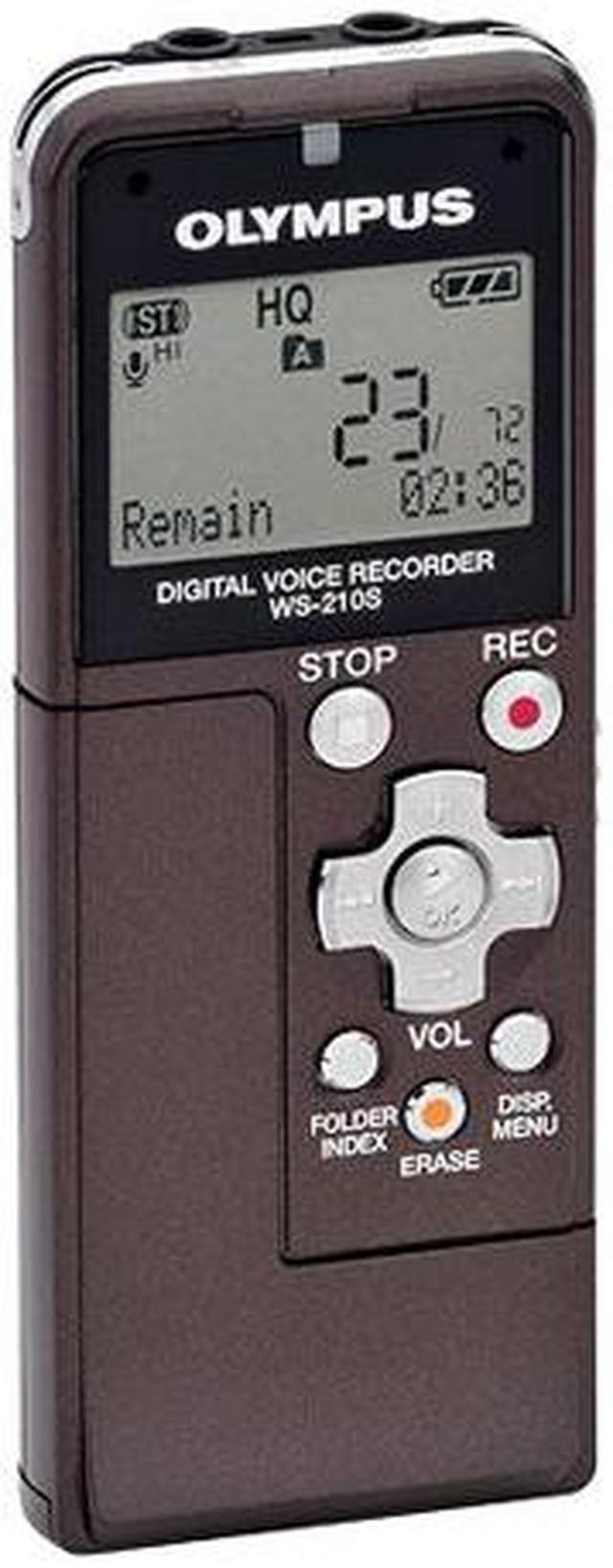 Alt view image 3 of 4 - OLYMPUS WS-210S USB PC Interface Digital Voice Recorder
