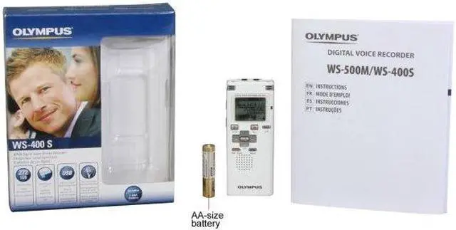 Alt view image 4 of 4 - OLYMPUS WS-400S USB PC Interface Digital Voice Recorder