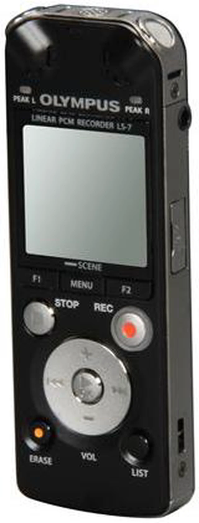 OLYMPUS LS-7 Linear PCM TRESMIC Digital Voice Recorder - Black