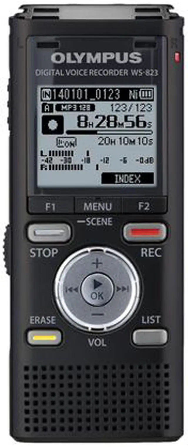 Alt view image 2 of 3 - Olympus WS-823 8GB Digital Voice Recorder