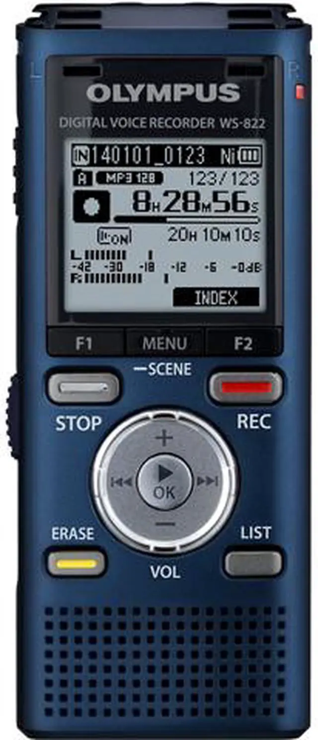 Main image of Olympus WS-822 4GB Digital Voice Recorder