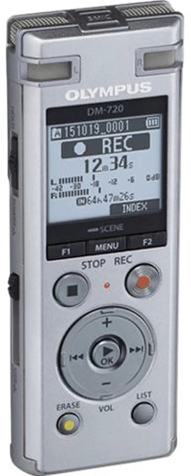 Main image of Olympus DM-720 4GB Digital Voice Recorder