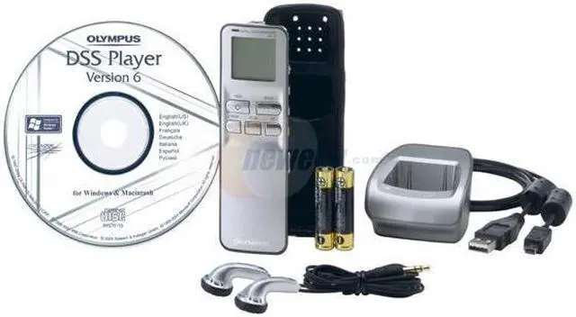 Alt view image 4 of 6 - OLYMPUS DS-2 USB PC Interface Digital Voice Recorder