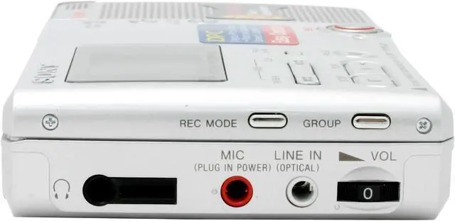 Alt view image 4 of 8 - SONY MZ-B10 Silver Color MiniDisc Business Recorder