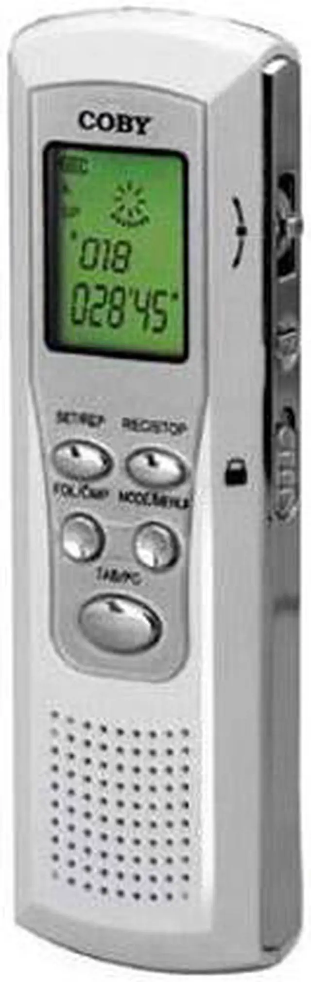 Main image of Coby CXR188 Digital Voice Recorder with Built-in Speaker