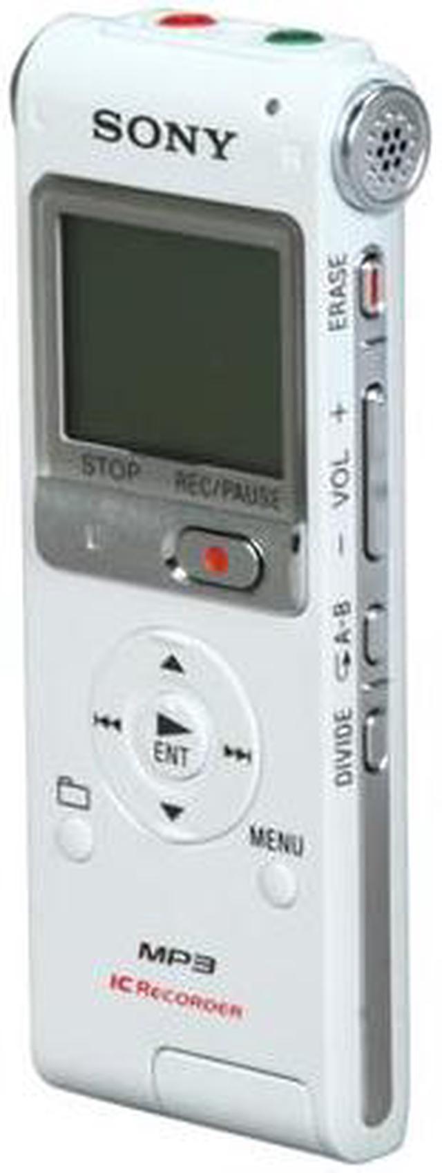 SONY ICD-UX200 White Digital Voice Recorder - Newegg.com