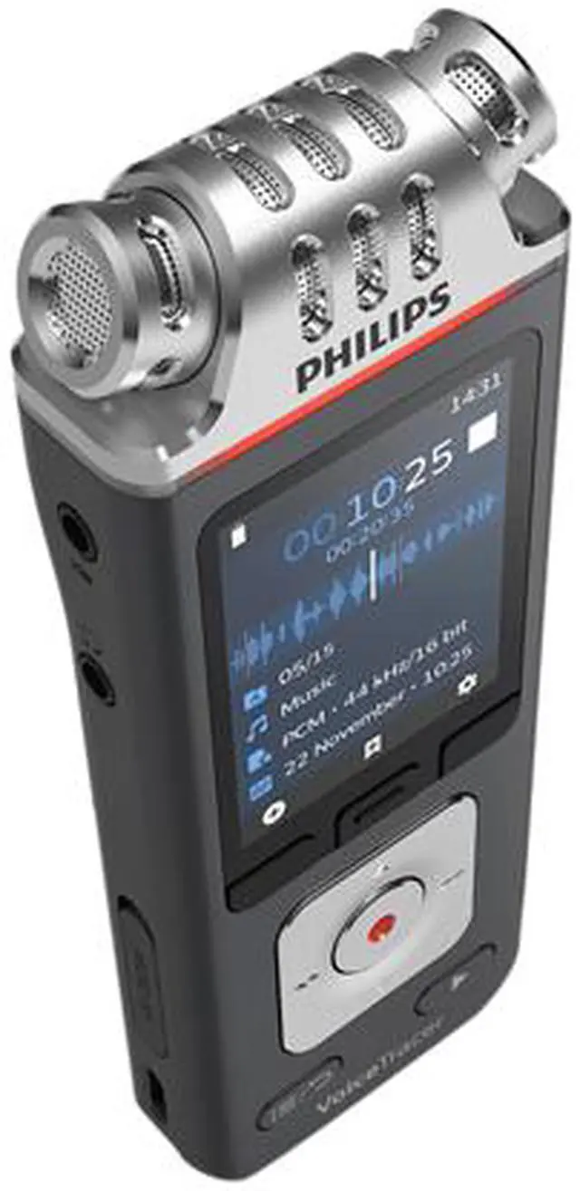 Alt view image 3 of 6 - Philips DVT6110 VoiceTracer Audio Recorder