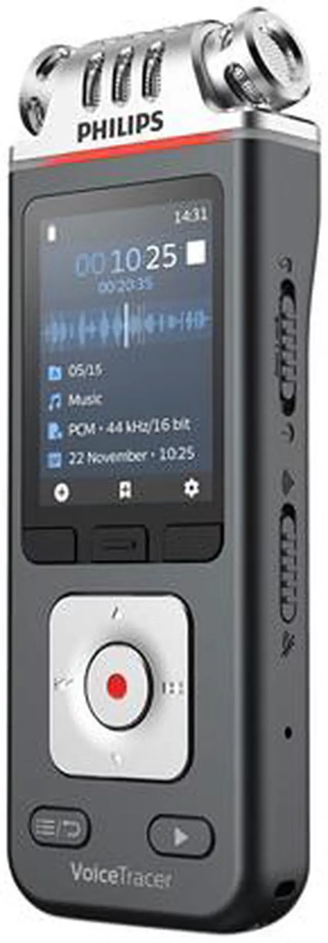 Alt view image 2 of 6 - Philips DVT6110 VoiceTracer Audio Recorder
