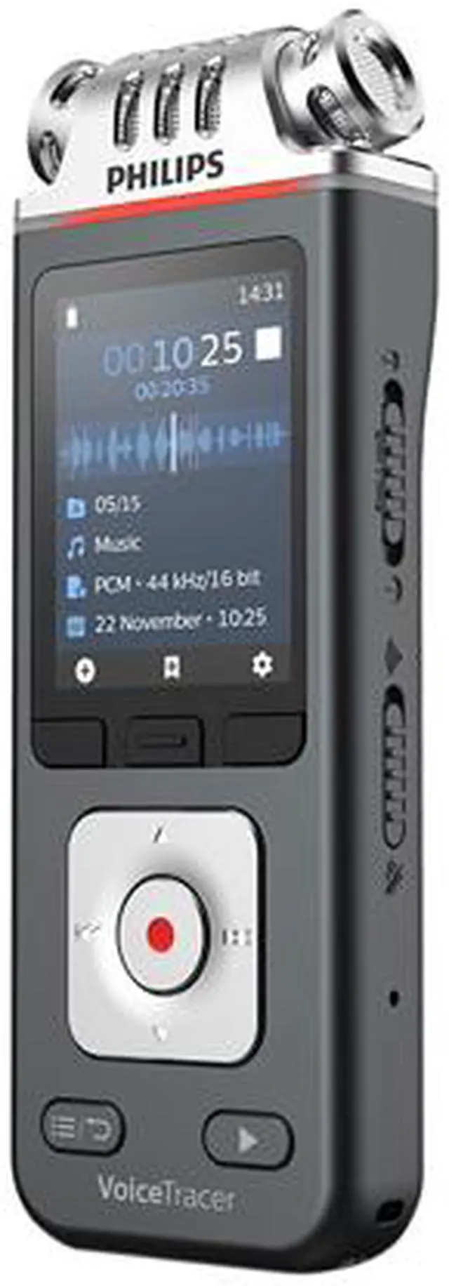 Alt view image 2 of 10 - Philips DVT7110 VoiceTracer Audio Recorder