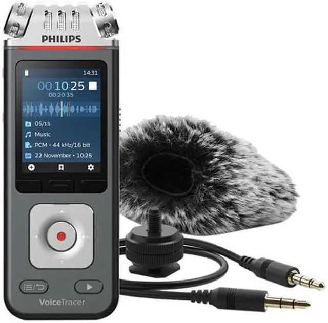 Alt view image 9 of 10 - Philips DVT7110 VoiceTracer Audio Recorder