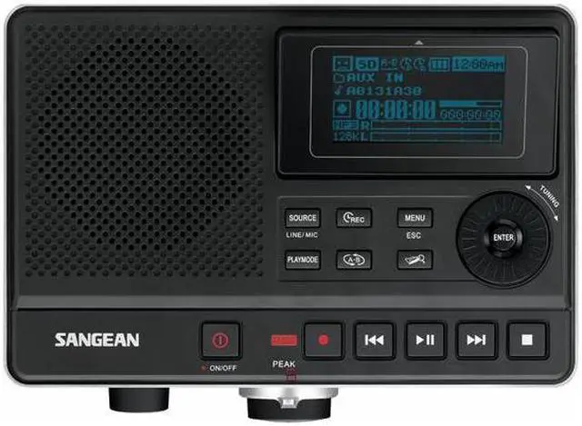 Alt view image 8 of 9 - Sangean DAR-101 USB PC Interface Digital Voice Recorder