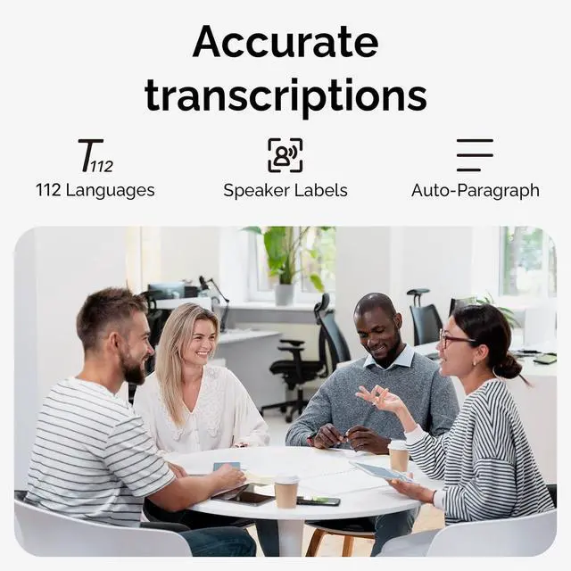 Alt view image 4 of 11 - PLAUD Note AI Voice Recorder (with Black Magnetic Case) AI Transcribe & Summarize, Support 112 Languages, Audio Recorder for Lectures and Meetings, App Control, AI Notetaker BLACK