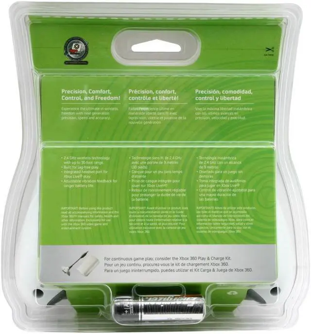 Alt view image 2 of 2 - Microsoft
Xbox 360 Wireless Controller