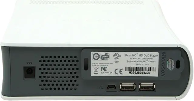 Alt view image 5 of 11 - Microsoft Xbox 360 HD-DVD Player Add-On