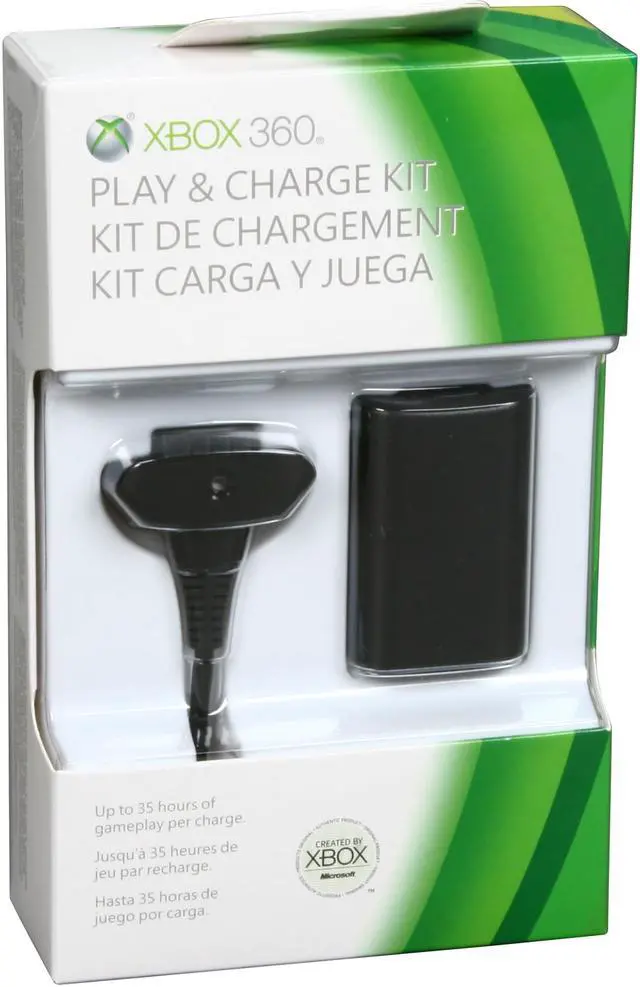 Alt view image 4 of 4 - Microsoft Xbox 360 Play and Charge Kit