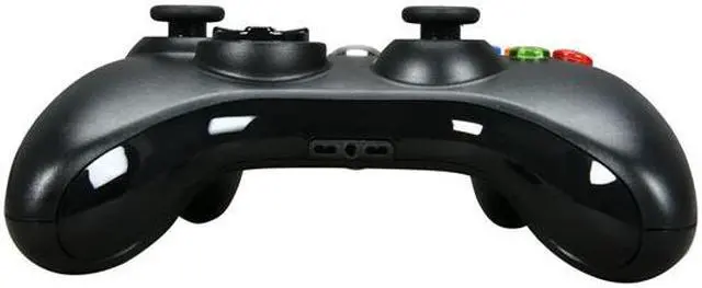 Alt view image 5 of 6 - Xbox 360 Wired Controller Black/Glossy Black