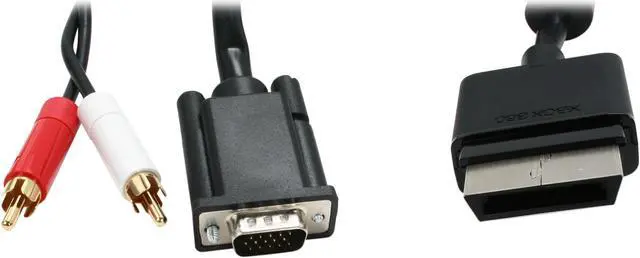 Alt view image 2 of 5 - Microsoft Xbox 360 VGA HD AV Cable