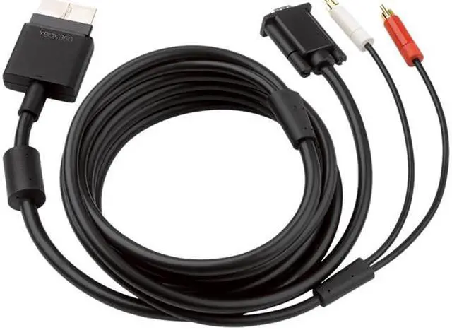 Alt view image 4 of 5 - Microsoft Xbox 360 VGA HD AV Cable