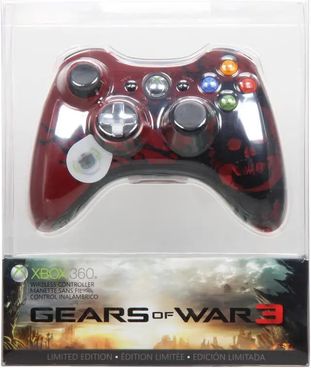 Alt view image 4 of 4 - Microsoft Gears of War 3 XBOX 360 Wireless Controller