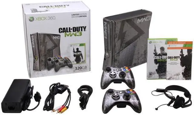 Alt view image 9 of 9 - Microsoft XBOX 360 Call of Duty Modern Warfare 3 Limited Edition 320GB Console