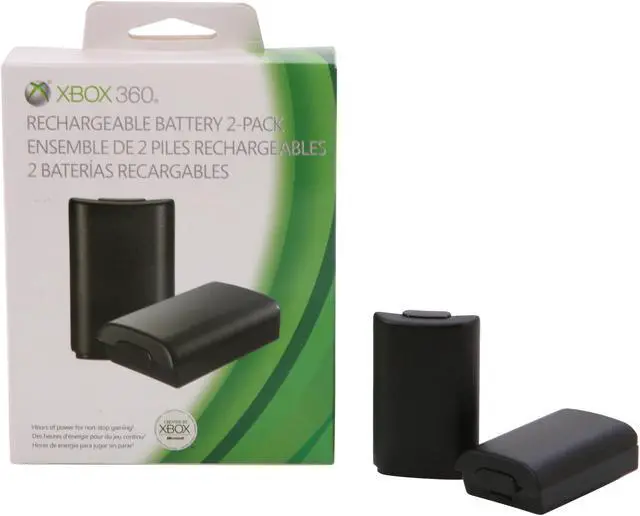 Alt view image 5 of 5 - Microsoft XBOX 360 Rechargeable Battery 2 Pack