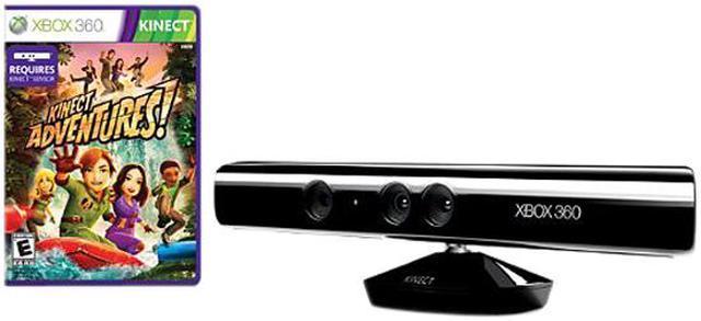 Console Xbox 360 4GB + Kinect Sensor + Game Kinect Adventures + Controle  sem fio - Loja Padrão