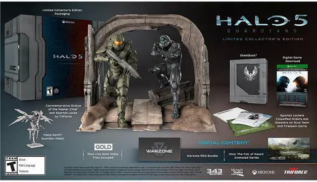 Alt view image 4 of 10 - Halo 5: Guardians Limited Collector's Edition - Xbox One