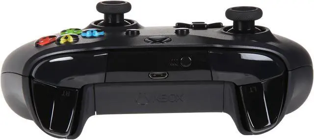 Alt view image 6 of 8 - Microsoft Xbox Wireless Controller - Black