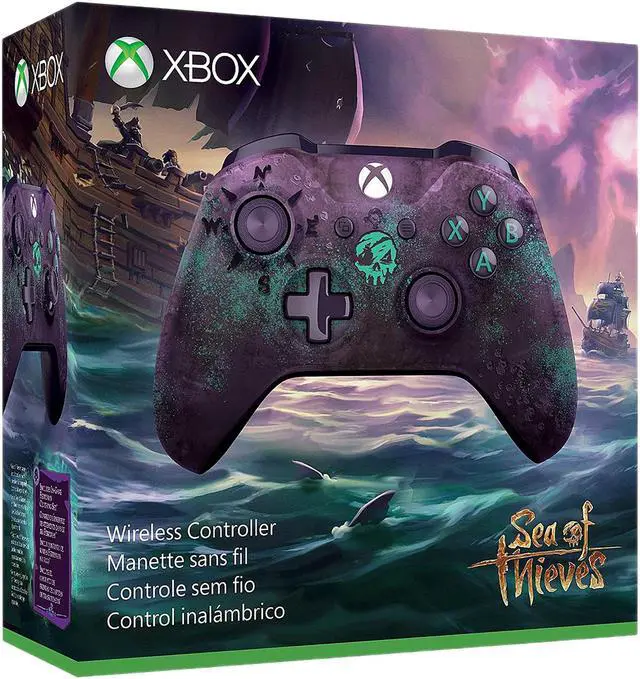 Alt view image 4 of 5 - Xbox One Wireless Controller - Sea of Thieves Limited Edition