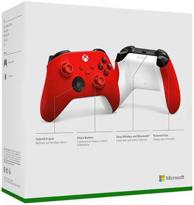 Alt view image 6 of 6 - Xbox Wireless Controller - Pulse Red