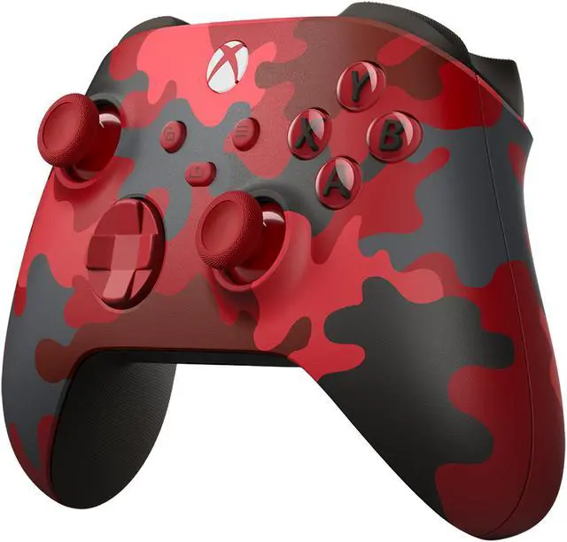 Alt view image 3 of 9 - Xbox Wireless Controller – Daystrike Camo Red