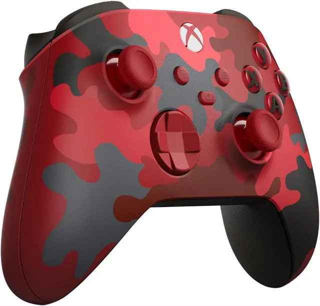 Alt view image 4 of 9 - Xbox Wireless Controller – Daystrike Camo Red