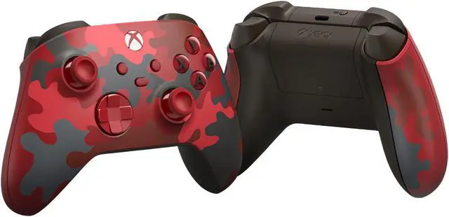 Alt view image 5 of 9 - Xbox Wireless Controller – Daystrike Camo Red