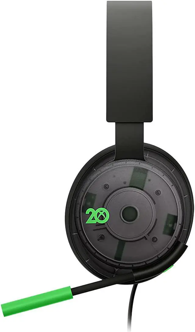 Alt view image 4 of 7 - Xbox Stereo Headset - 20th Anniversary Special Edition for Xbox Series X|S, PC