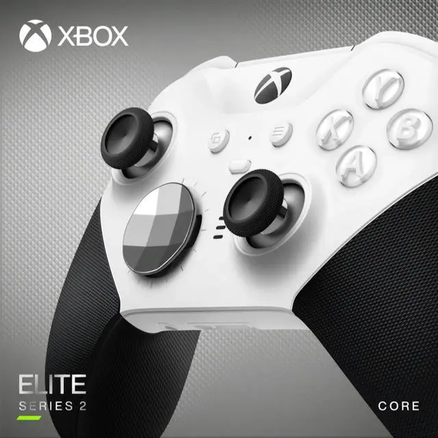 Alt view image 6 of 9 - Xbox Elite Series 2 Wireless Controller - Core (White)